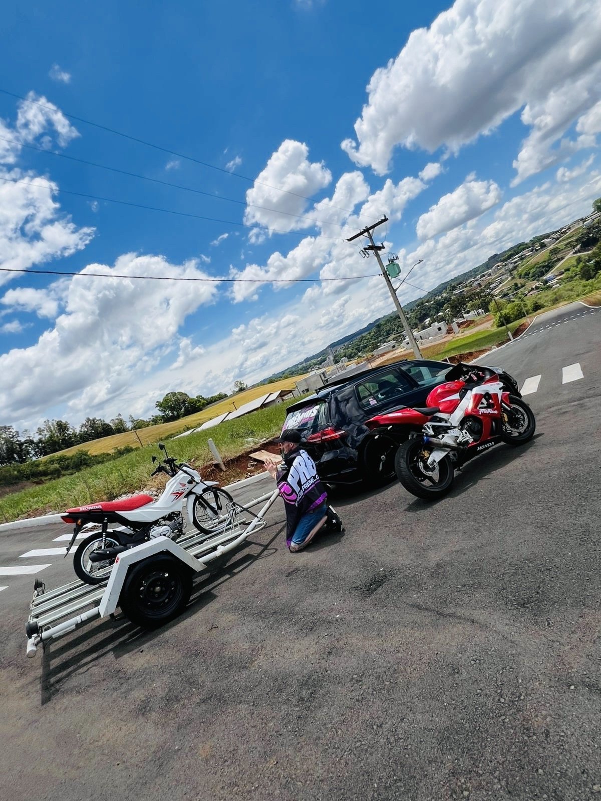 GOLF GTI STAGE 2 + CBR 900 FIREBLADE